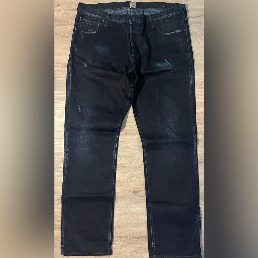 PRPS Men's Straight Black Jeans